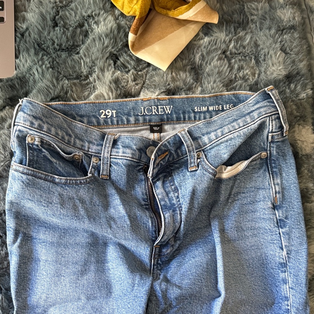 J. Crew Women's Light Blue Flare Jeans